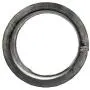 Vent Systems 8'' inch Air Vent Duct Connector Flange Straight Ventilation Pipe Metal Ducting Connector Plate for Cooling Heating Ventilation System HVAC 8'' inch