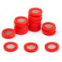 Litorange 40 Piece Outdoor Garden Hose Washers Gasket with Metal Filter Combo Pack Made from Soft Silicone (Not Rubber, Better Sealing Than Rubber),Used for Faucet Washing Machine Hot Water.