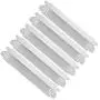 Heat Plate Shields for Nexgrill 720-0830H, 5 Burner 720-0888, 720-0888N, 6 Burner 720-0896B, 720-0898 Gas Grill Burner Cover, Stainless Steel Heat Tent Flame Tamer- Thickened upgrade 5 pack Heat Plate Shields for Nexgrill 720-0830H, 5 Burner 720-0888, 720-0888N, 6 Burner 720-0896B, 720-0898 Gas Grill Burner Cover, Stainless Steel Heat Tent Flame Tamer- Thickened upgrade 5 pack