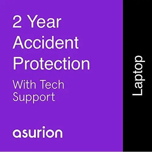 ASURION 2 Year Laptop Accident Protection Plan with Tech Support $500-599.99