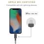 Native Union Belt Cable - 4ft Ultra-Strong Reinforced [MFi Certified] Durable Lightning to USB Charging Cable with Leather Strap Compatible with iPhone/iPad (Zebra)
