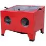 25 Gallon Bench Top Air Sandblasting Cabinet Sandblaster Blast 40-80PSI/5CFM Large Cabinet Red