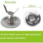 Blender Replacement Parts for Oster-4961 Blender Blade Assembly with 4902 Bottom Cap and Rubber Gasket Blender Replacement Parts for Oster-4961 Blender Blade Assembly with 4902 Bottom Cap and Rubber Gasket