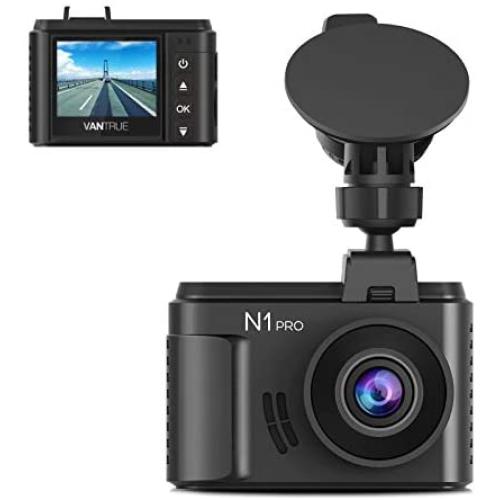 Vantrue N1 Pro Mini Dash Cam Full HD 1920x1080P Car Dash Camera 1.5 inch 160 Degree DashCam with Sony Night Vision Sensor, 24 Hours Parking Mode, Motion Sensor, Collision Detection, Support 256GB Max