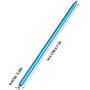 Drfeify RC Spindle Axle, Blue Metal Spindle Shaft for WLtoys 1/18 Model Car RC Truck Upgrade Parts