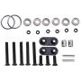 JVSISM Metal Rear Axle Bridge Kit Replacement for WPL B14 B24 C14 C24 D12 RC Car DIY Parts Accessories