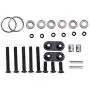 JVSISM Metal Rear Axle Bridge Kit Replacement for WPL B14 B24 C14 C24 D12 RC Car DIY Parts Accessories