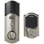Schlage Z-Wave Connect Camelot Touchscreen Deadbolt with Built-In Alarm, Satin Nickel, BE469 CAM 619, Works with Alexa via SmartThings, Wink or Iris Schlage Z-Wave Connect Camelot Touchscreen Deadbolt with Built-In Alarm, Satin Nickel, BE469 CAM 619, Works with Alexa via SmartThings, Wink or Iris