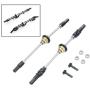 Tongina Upgrade Metal Front Rear Bridge Axle Differential Diff Set for WPL B14 C14 C24 - Metal Differential with Bearing