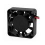 uxcell a16032500ux0875 2 Piece 40 x 40 x 10 mm 12V 0.07A DC Heat Sink/Extractor Cooling Case Fan Black, 1.57 inches Width, 1.57 inches Length