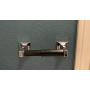 PH Toilet Paper Roller Holder SX-7952 - Black Toilet Paper Rod - Toilet Paper Spring Replacement Spindle