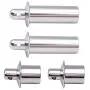 Aluminum Front & Rear Body Mounts w/Body Posts for Traxxas 1/10 Slash 2WD Rustler Stampede VXL Upgrade Parts 1914R, Red Aluminum Front & Rear Body Mounts w/Body Posts for Traxxas 1/10 Slash 2WD Rustler Stampede VXL Upgrade Parts 1914R, Red