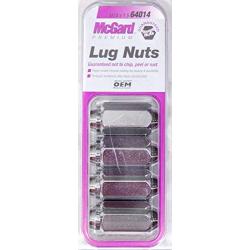 McGard 64014 Chrome Cone Seat Style Lug Nuts (M14 x 1.5 Thread Size) - Set of 4