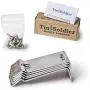 Tin Soldier Metal Cabinet and Drawer Safety Latches childproofing Lock (5-Piece Set) | Heavy-Duty Stainless Steel Design | Business, Kitchen, Bathroom, Garage, RV | Kids, Pets | Includes Hardware Tin Soldier Metal Cabinet and Drawer Safety Latches childproofing Lock (5-Piece Set) | Heavy-Duty Stainless Steel Design | Business, Kitchen, Bathroom, Garage, RV | Kids, Pets | Includes Hardware