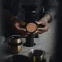 CAFE CONCETTO Filters for use in AeroPress Coffee Makers - Disc Fine & Superfine - Reusable - Premium Coated Stainless Steel (Rose Gold, Metal) - Brew Tips Included
