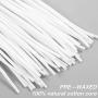 Anvin 100 Pcs Cotton Candle Wicks(4 inch& 6 inch) with 60 Pcs Candle Wick Stickers, 20 Pcs Metal Candle Wick Sustainer Tabs and 1 Pcs Candle Wick Centering Device for Candle Making, DIY Craft Tools