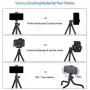 ULANZI Camera Tripod, Mini Flexible Tripod Stand with Hidden Phone Holder w Cold Shoe Mount, 1/4 Screw for Magic Arm, Universal for iPhone 11 Pro Max XS Max X 8 7 Samsung Canon Nikon Sony Cameras ULANZI Camera Tripod, Mini Flexible Tripod Stand with Hidden Phone Holder w Cold Shoe Mount, 1/4 Screw for Magic Arm, Universal for iPhone 11 Pro Max XS Max X 8 7 Samsung Canon Nikon Sony Cameras