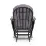 Storkcraft Premium Hoop Glider and Ottoman (Gray Base, Gray Swirl Cushion) – Padded Cushions with Storage Pocket, Smooth Rocking Motion, Easy to Assemble, Solid Hardwood Base Storkcraft Premium Hoop Glider and Ottoman (Gray Base, Gray Swirl Cushion) – Padded Cushions with Storage Pocket, Smooth Rocking Motion, Easy to Assemble, Solid Hardwood Base