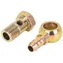 X AUTOHAUX 2 Sets 16mm Banjo Hose Barb Bolt Fittings Banjo Bolt Washer Bronze Tone Metal for Motorcycle Car X AUTOHAUX 2 Sets 16mm Banjo Hose Barb Bolt Fittings Banjo Bolt Washer Bronze Tone Metal for Motorcycle Car