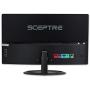 Sceptre 27'' Curved 75Hz LED Monitor Full HD 1080P HDMI DisplayPort VGA Speakers, Ultra Thin Brushed Metal, 1800R Immersive Curvature (C275W-1920R)