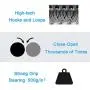 15 Pcs Heavy Duty Hook and Loop Tape Strips with Adhesive Sticky Back Fastener - Double Side Mounting Tape Industrial Strength Interlocking Tape for Home School Office 15 Pcs Heavy Duty Hook and Loop Tape Strips with Adhesive Sticky Back Fastener - Double Side Mounting Tape Industrial Strength Interlocking Tape for Home School Office