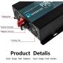 WZRELB Full Power Endurable 3500W 12VDC to 120VAC 60HZ US DUAL OUTLETS LED DISPLAY PURE SINE WAVE INVERTER Power Converter, (RBP350012B1)