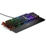 SteelSeries Apex Pro Mechanical Gaming Keyboard – Adjustable Actuation Switches – World’s Fastest Mechanical Keyboard – OLED Smart Display – RGB Backlit