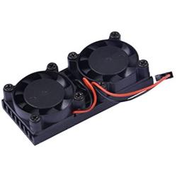 Reroflag Nespi Ultimate Cooling Fan Kit Dual Fans + Heatsinks For Raspberry Pi 3/2/B+