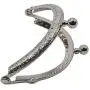 MISAZ 10 Pieces Coin Purse Clasp, Metal Purse Frame Making Kiss Lock Clutch Bag Handle Handbag Accessories for Women Girl, 8.5cm/3.3Inch