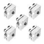 Onyehn 5 pcs/lot Volcano Eruption Heat Block Hot End for 1.75/3mm Filament Aluminium Extruder J-Head Heater Block fit for E3D Volvano Print Head Hot End Heating Block for 3D Printers Part