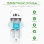 EBL Universal Battery Charger Speedy Smart Lithium Charger for 3.7V Rechargeable Batteries Li-ion LiFePO4 IMR 10440 14500 16340 18650 RCR123A Batteries