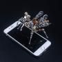 XSHION 3D Metal Puzzle Insect Model Kit, DIY Assembly Jigsaw Mantis Puzzle Model Building Kit for Adults Kids Mechanical Model Educational Toy Brain Teaser Desk Ornaments Collectible Toys