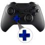 Elite Series 2 Accessories Kit, 2 Pcs Interchangeable Metal D-Pads with 1 Adjustment Tool, Perfect for Xbox One Elite Series 2 Controller (Blue)