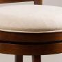 Christopher Knight Home 296632 Mallik Fabric Swivel Armless Barstool, Beige