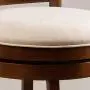 Christopher Knight Home 296632 Mallik Fabric Swivel Armless Barstool, Beige