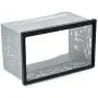 Universal Double DIN Installation Slot Metal Car Stereo Radio Mounting Frame 2DIN Universal Car Radio Adapter in-Dash Mounting Frame Complete Fitting Kit