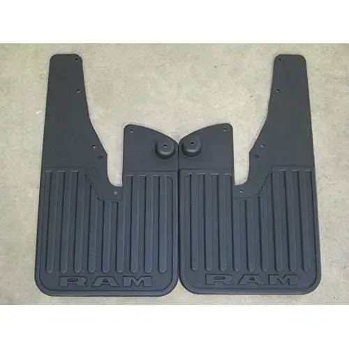 Mopar 2019 Dodge Ram 2500 3500 Front Heavy Duty Splash Guards New OEM Mopar 2019 Dodge Ram 2500 3500 Front Heavy Duty Splash Guards New OEM