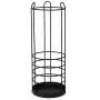 onSTAGE -Tall Umbrella Stand Holder-Large Black Iron Umbrella Rack for Home and Office Deco, Round Metal Umbrella Basket, Big Wire Entryway Storage for Canes Walking Sticks Umbrellas, Modern Simple