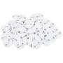 VEVOR Button Parts 1000-Piece 58mm/2.28 Inch Blank Button Badge Parts Set for Button Making Machine Metal Shells Clear Mylar and Plastic Base Components DIY Arts Crafts Supplies for Gifts Souvenirs