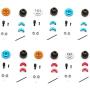 YU-NIYUT 1Set Flywheel Clutch Bell 16T 21T Shoes Spring Ball Bearings Nitro Engine Parts RC Vehicle Modification Fun for Adults and Kids