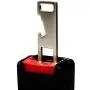 Seat Belt Buckle Alarm Stopper - Metal Seatbelt Silencer Bottle Opener Keychain for All Vehicles - Universal Seat Belt Clip for Cars - Sturdy Metal Car Seat Belt Silencers (Silver)