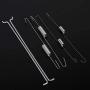 Duokon Throttle Spring, 2 Sets Metal Throttle Return Spring Speed Control Governor Link Rod for GX140 GX160 GX200