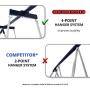 Sportspower Rosemead Metal Swing and Slide Set