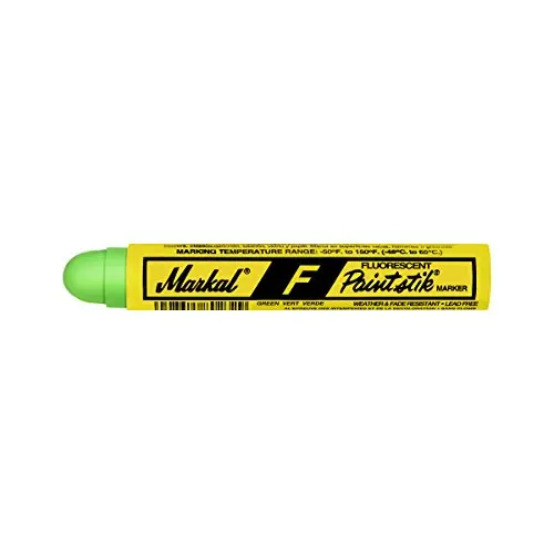 Markal 82836 F Paintstik - Rough Surfaces Solid Paint Marker, Flourescent Green (Pack of 12) Markal 82836 F Paintstik - Rough Surfaces Solid Paint Marker, Flourescent Green (Pack of 12)