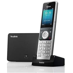 Yealink YEA-W56P Business HD IP Dect Cordless Voip Phone and Device,Silver