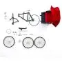 Yamix DIY Miniature Rickshaw Bike Model Tricycle 3D Metal Model Kit Home Office Desktop Table Decoration Yamix DIY Miniature Rickshaw Bike Model Tricycle 3D Metal Model Kit Home Office Desktop Table Decoration