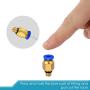 Ewigkeit PTFE Teflon Tube with PC4-M6 Pneumatic Fitting and PC4-M10 Straight Quick in Fitting for 3D Printer 1.75mm Filament(Pack of 9cs) Ewigkeit PTFE Teflon Tube with PC4-M6 Pneumatic Fitting and PC4-M10 Straight Quick in Fitting for 3D Printer 1.75mm Filament(Pack of 9cs)