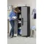 Keter Storage Cabinet with Doors and Shelves - Perfect for Garage and Basement Organization, Grey