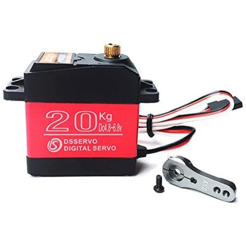 ANNIMOS 20KG Digital Servo High Torque Full Metal Gear Waterproof for RC Model DIY, DS3218MG,Control Angle 270°