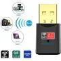 Blueshadow USB WiFi Adapter - Dual Band 2.4G/5G Mini Wi-fi ac Wireless Network Card Dongle with High Gain Antenna for Desktop Laptop PC Support Windows XP Vista/7/8/8.1/10 (USB WiFi 600Mbps) Blueshadow USB WiFi Adapter - Dual Band 2.4G/5G Mini Wi-fi ac Wireless Network Card Dongle with High Gain Antenna for Desktop Laptop PC Support Windows XP Vista/7/8/8.1/10 (USB WiFi 600Mbps)